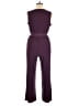 NY Collection Solid Purple Jumpsuit Size XL (petite) - photo 2