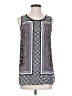 Rose & Thyme 100% Polyester Gray Sleeveless Blouse Size XS - photo 1