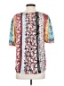 Daniel Rainn 100% Polyester Color Block Red Short Sleeve Blouse Size S - photo 2