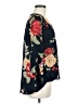 West Kei 100% Polyester Black 3/4 Sleeve Blouse Size M - photo 4
