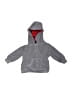 Carter's 100% Polyester Gray Zip Up Hoodie 3-6 MO / 6 MO - photo 1