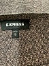 Express Metallic Gray Pullover Sweater Size M - photo 7