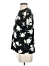 Flora Nikrooz Floral Black Short Sleeve T-Shirt Size S - photo 5