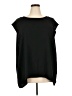 Halogen 100% Polyester Black Short Sleeve Top Size 2X - photo 1