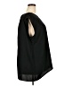 Halogen 100% Polyester Black Short Sleeve Top Size 2X - photo 4