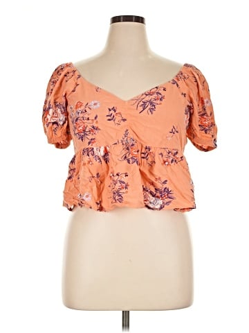 ABound Short Sleeve Blouse (view 1)