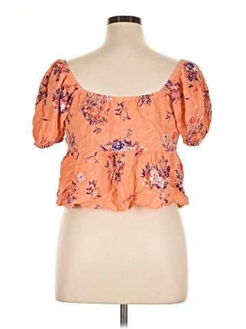 ABound Short Sleeve Blouse (view 2)