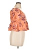 ABound Orange Short Sleeve Blouse Size XL - photo 4