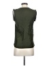 J.Crew 100% Silk Green Sleeveless Silk Top Size 00 - photo 2