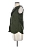 J.Crew 100% Silk Green Sleeveless Silk Top Size 00 - photo 5