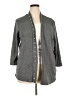 Rafaella Gray 3/4 Sleeve Button-Down Shirt Size 2X - photo 1