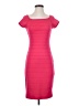 Bisou Bisou Solid Pink Cocktail Dress Size 4 - photo 1