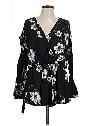 Free People 3/4 Sleeve Blouse (view 1)