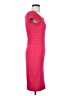 Bisou Bisou Solid Pink Cocktail Dress Size 4 - photo 4