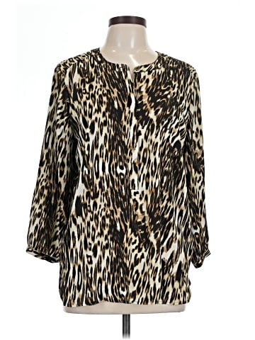 JM Collection 3/4 Sleeve Blouse (view 1)