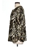JM Collection 100% Polyester Animal Print Gold 3/4 Sleeve Blouse Size L - photo 5