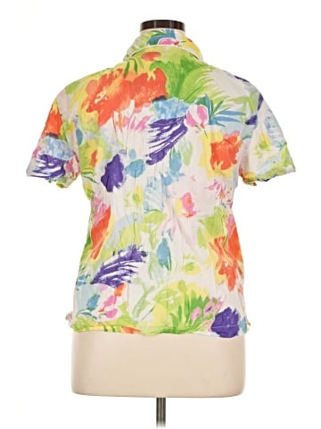 Lauren by Ralph Lauren Short Sleeve Blouse (view 2)
