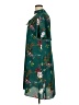 Worthington 100% Polyester Floral Teal Casual Dress Size 16 (tall) - photo 5
