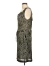 Jennifer Lopez Animal Print Gray Cocktail Dress Size L - photo 5