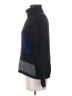 Karen Scott 100% Cotton Color Block Blue Turtleneck Sweater Size S - photo 5
