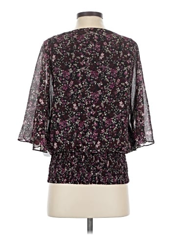 Elizabeth and James 3/4 Sleeve Blouse (view 2)