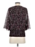 Elizabeth and James 100% Polyester Black 3/4 Sleeve Blouse Size XS - photo 2