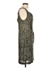 Jennifer Lopez Animal Print Gray Cocktail Dress Size L - photo 4