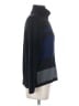 Karen Scott 100% Cotton Color Block Blue Turtleneck Sweater Size S - photo 4