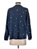 Mighty Fine Hearts Blue Pullover Sweater Size S - photo 2