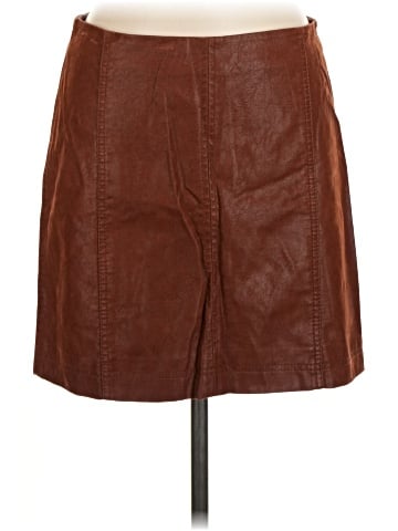 Free People Faux Leather Skirt (view 1)