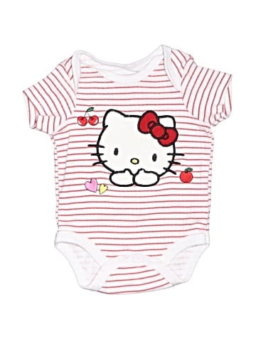 Hello Kitty Short Sleeve Onesie (view 1)