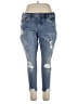 Silver Jeans Co. Hearts Blue Jeans Size 18 - photo 1