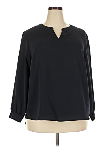 Lands' End 3/4 Sleeve Blouse (view 1)