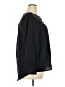 Lands' End 100% Polyester Black 3/4 Sleeve Blouse Size 18 - photo 4