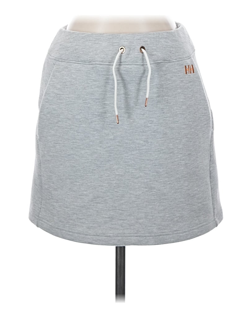 Pre-owned Helly Hansen Casual Skirt In Gray