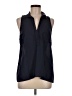 Splendid 100% Cotton Black Sleeveless Blouse Size M - photo 1