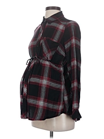 Motherhood Long Sleeve Blouse (view 1)