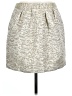 Worthington Animal Print Ivory Formal Skirt Size 10 Petite - photo 1