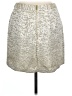 Worthington Animal Print Ivory Formal Skirt Size 10 Petite - photo 2
