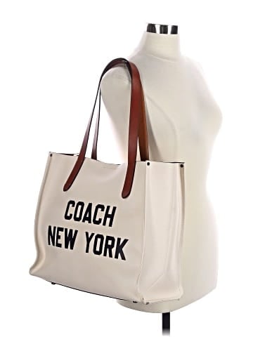 Coach Leather Tote (view 2)