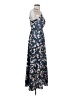 CAbi 100% Polyester Print Blue Casual Dress Size 2 - photo 4
