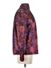 Tess 100% Polyester Paisley Purple Long Sleeve Blouse Size 4 - photo 4