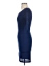 Bebe Solid Blue Cocktail Dress Size S - photo 5