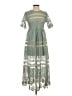 Eri + Ali 100% Polyester Green Casual Dress Size XS - photo 1