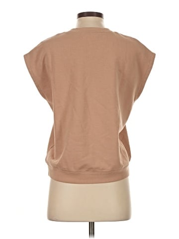 Madewell (Re)sourced Cotton Short-Sleeve Relaxed Sweatshirt (view 2)