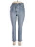 Gloria Vanderbilt Hearts Blue Jeans Size 14 Petite - photo 1