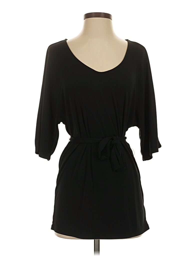 Pre-owned Deletta Casual Dress In Black