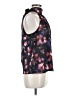 1.State 100% Polyester Black Sleeveless Blouse Size M - photo 4