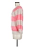 J.Crew 100% Cashmere Color Block Pink Cashmere Pullover Sweater Size M - photo 5