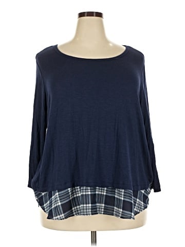 DressBarn 3/4 Sleeve Top (view 1)